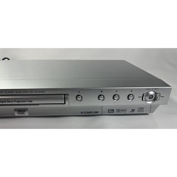 JVC XV-N44SL Silver DVD Player No Remote Tested Working - Picture 4 of 12